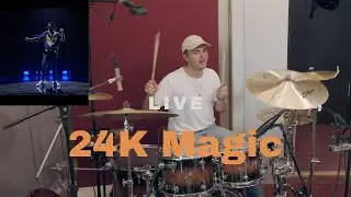 DRUM COVER | 24K MAGIC (live at 2016 American Music Awards) | BRUNO MARS