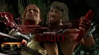 Mortal Kombat 11 Classic Tower Rambo Nintendo Switch