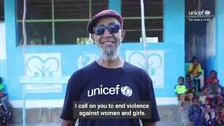 UNICEF GWA Tommy T message for 16 Days of Activism