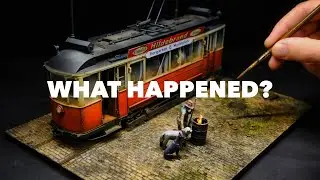 A Man and His Dogs After the Apocalypse | Diorama
