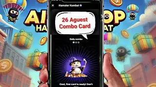 Hamster Kombat Today Combo Cards | Daily Combo Missions 26-08-2024