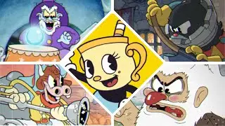 Cuphead: The Delicious Last Course - All DLC Bosses [No Damage] + DLC Ending