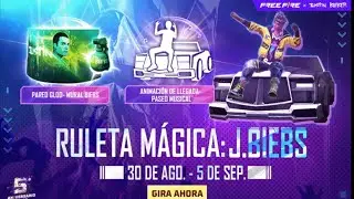 OBJETO de COLABORACIÓN EMOTE PASEO MÚSICAL PARED GLOO MURAL BIEBS NUEVA RULETA MÁGICA DE J. BIEBS