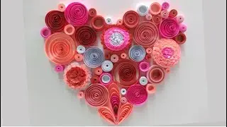 How to make a HEART - Quilling Design (V.4)