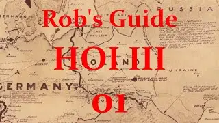 Hearts of Iron 3 Tutorial - Episode 1 - Basic Concepts