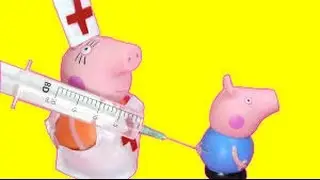 Свинка Пеппа Доктор Делаем Укол Мультик для детей Игрушки для девочек на русском  Peppa Pig
