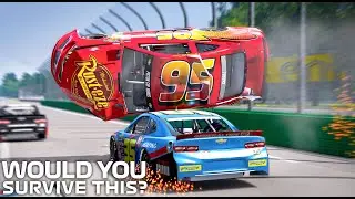 Would you Survive this Racing Crash? #9 | BeamNG.Drive