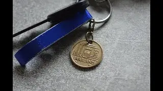 key chain saarfranken coinringfactorysaar  coin jewelry münzschmuck Schlüsselanhänger