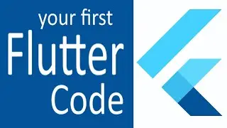 Flutter 01: Writing Your First Flutter Code