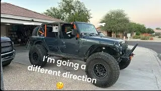 My plans have changed with my Jeep wrangler jku build…