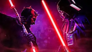 The ONLY Time Darth Vader Fought Darth Maul (INSANE)