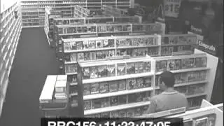 Призрак в магазине по продаже CD