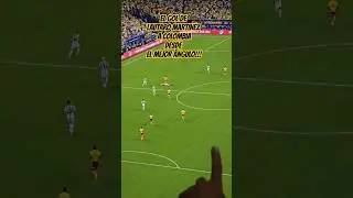 EL GOL de LAUTARO MARTINEZ a COLOMBIA DESDE LA TRIBUNA!!!