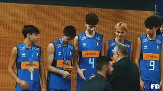 31-08-2024: L'Italia U17 maschile di volley è campione del Mondo