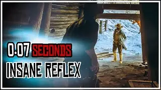 Arthur's Insane Draw in Realtime: Joshua Brown Duel - Shooting the gun off his hand.