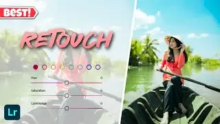 Lightroom Retouch Photo Editing | Lightroom retouching tutorial easy steps