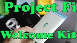 Google Wireless Project Fi Welcome Kit Unboxing