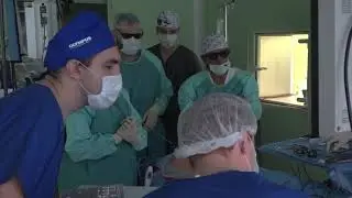 Лапароскопическая простатэктомия. Оператор: Franco Gaboardi. EndoUroCenter.