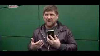 Рамзан Кадыров общается с телеведущим