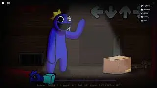 FNF VS Blue V1 - Rainbow friends