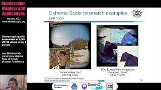 SD&A 2021: Stereoscopic quality assessment of 1,000 VR180 videos using 8 metrics
