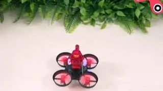 Motor #Toy #Brick RC #Drone #Quadcopter – #Black #Red Mode 2 (Left Hand Throttle)