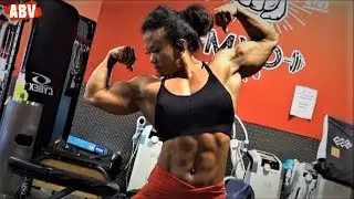 FEMALE BODYBUILDER HELEN, FBB MUSCLE, WORKOUT MOTIVATION