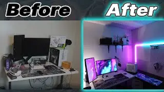 Transforming My Setup Into My Dream Gaming Setup | Setup Makeover