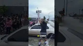 Guy pours water into his car & makes a huge mistake! 😳