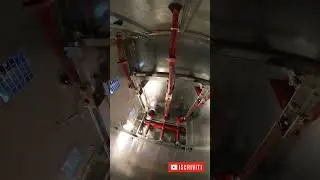 Chiusura sezionatore barra messa a terra cabina elettrica 15000 volt 