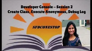 Salesforce developer Console Session 2