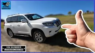 Toyota Land Cruiser Prado J150 : VIN, Paint Code, Year & Tyre Information
