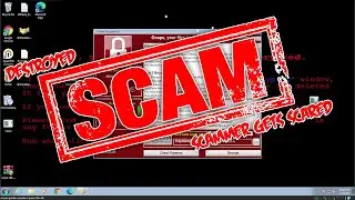 Scammer vs Wannacry : Scaring Scammer