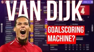 How many goals can Van Dijk score upfront?