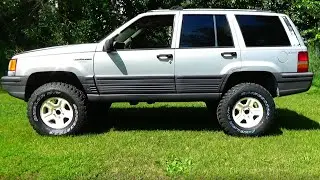 Upper and Lower Ball Joints, 93-98 Jeep Grand Cherokee ZJ.