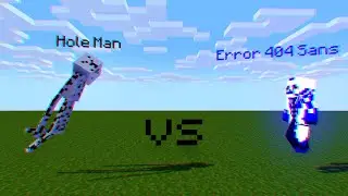 Error 404 Sans vs Hole Man