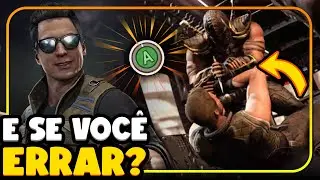 O QUE ACONTECE SE VOCÊ ERRAR OS QUICK TIME EVENTS DO MORTAL KOMBAT X