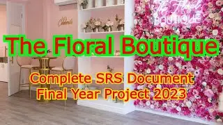 The Floral Boutique SRS