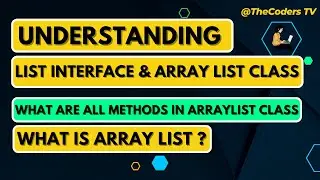 #5 What is List Interface | Array List in Java | ArrayList 