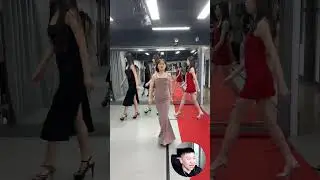 Чжоу Чжоу тренирует проход