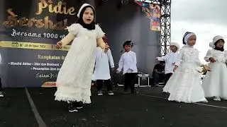 Pidie bershalawat lomba nasyid PAUD Harapan Ibu