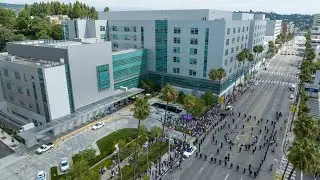 SEIU-UHW Labor Day 2023 Rally Events | Aerial Videography