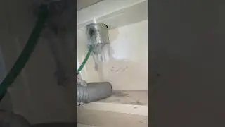 Satisfying Dryer Vent Cleanout #OddlySatisfying #DryerVentCleaning #VacuumTherapy