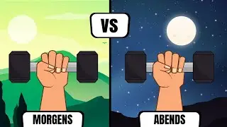 MORGENS oder ABENDS trainieren? Wann ist die BESTE Zeit?