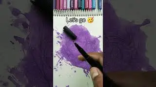 I Spilled Milk On My SketchBook But Then Turned it into ART!✨