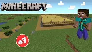 Finally!! I Build My OWN Wheat Farm [Part 7] - MInecraft