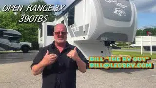 ALL NEW! 3X OPEN RANGE 390TBS - 2 BED 2 FULL BATH 5TH WHEEL