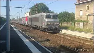 CC 72049 + acheminement tgv Euroduplex 813. Plus d'autres trains en attendant...