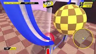 Super Monkey Ball Banana Mania (PC) - Story Mode - World 8 (Clock Tower Factory)