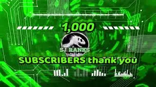 Thank you for 1,000 subscribers